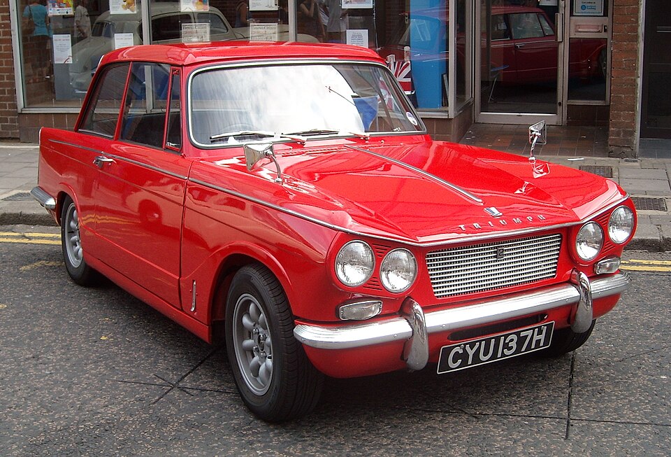 TRIUMPH VITESSE car — UK survivor photo