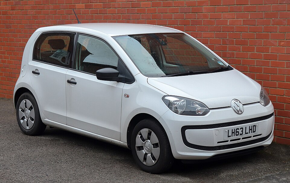 VOLKSWAGEN UP car — UK survivor photo