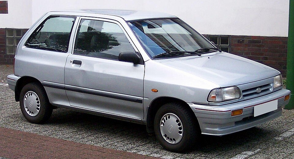 KIA PRIDE car — UK survivor photo