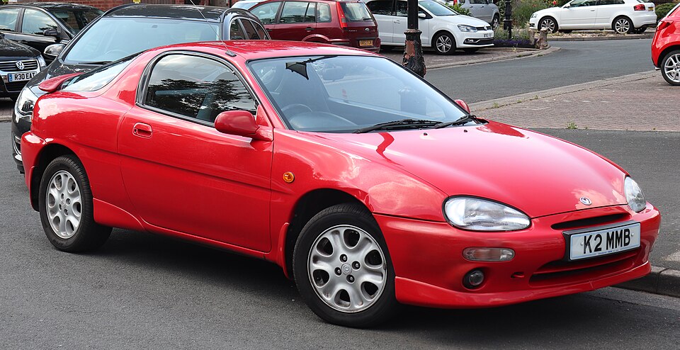 MAZDA MX-3 car — UK survivor photo