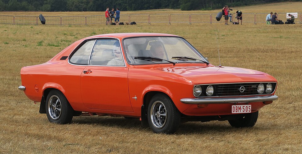 OPEL MANTA car — UK survivor photo