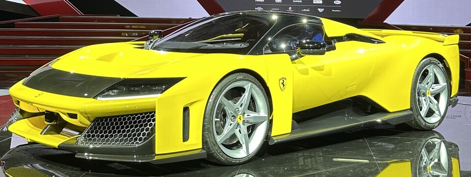 FERRARI F80 car — UK survivor photo