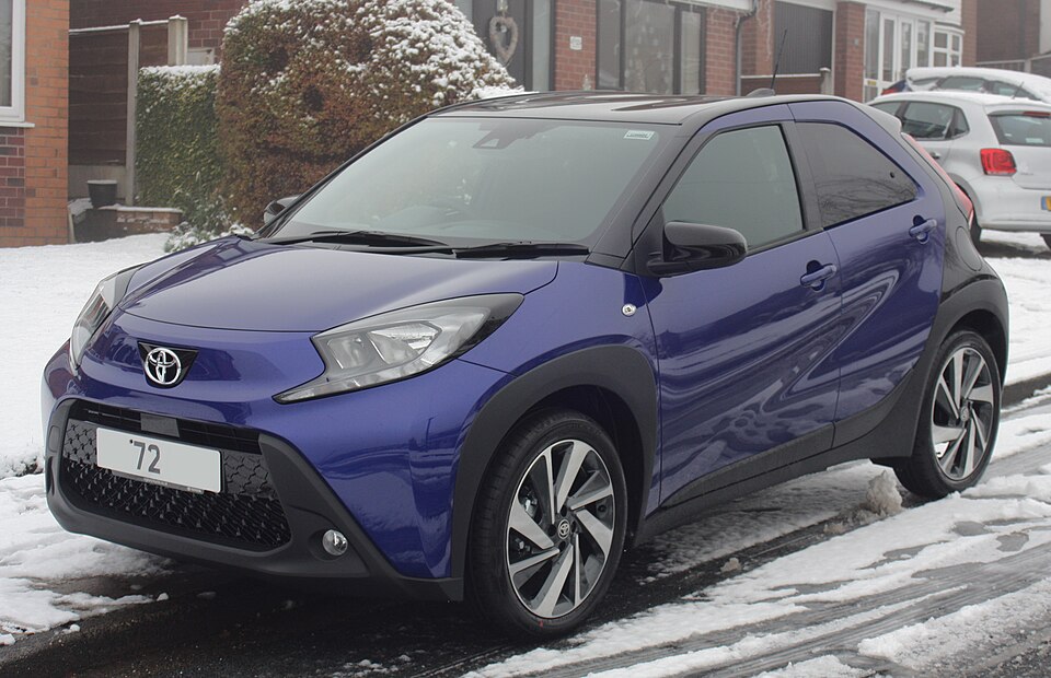 TOYOTA AYGO X car — UK survivor photo