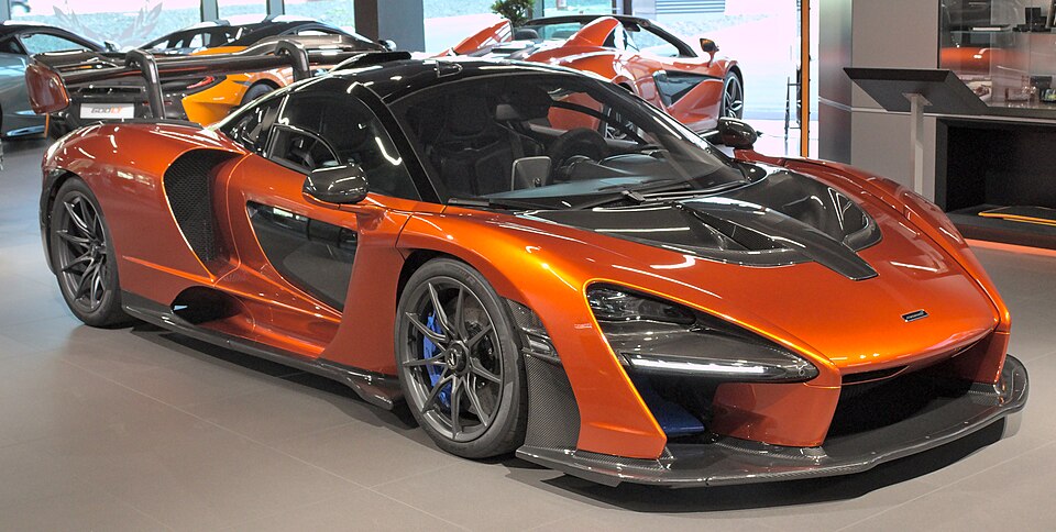 MCLAREN SENNA car — UK survivor photo