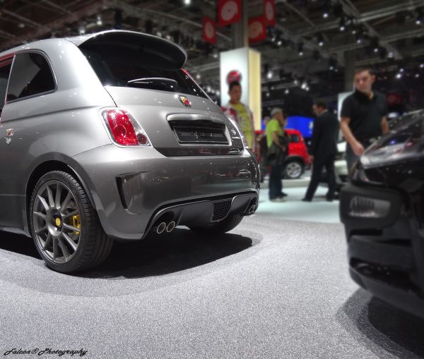 ABARTH 595 car — UK survivor photo