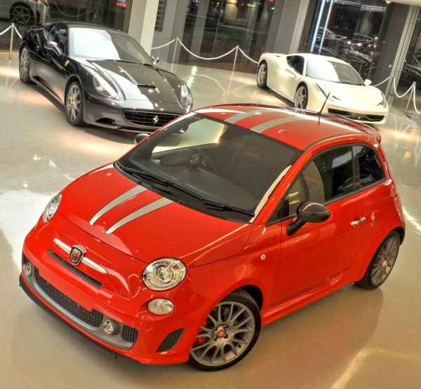 ABARTH 695 car — UK survivor photo