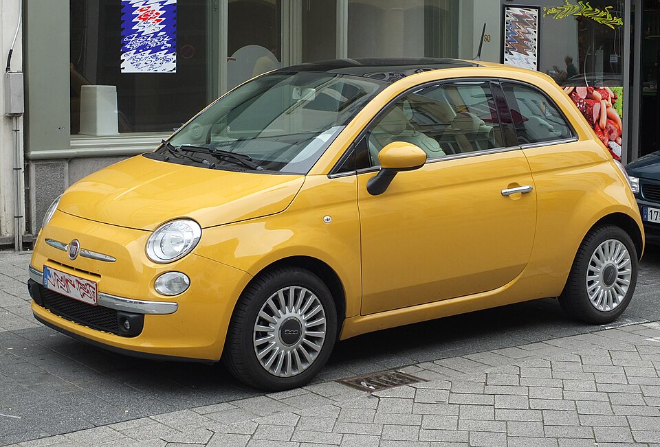 ABARTH F595 car — UK survivor photo
