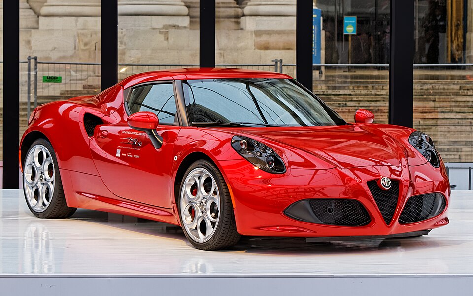 ALFA ROMEO 4C car — UK survivor photo