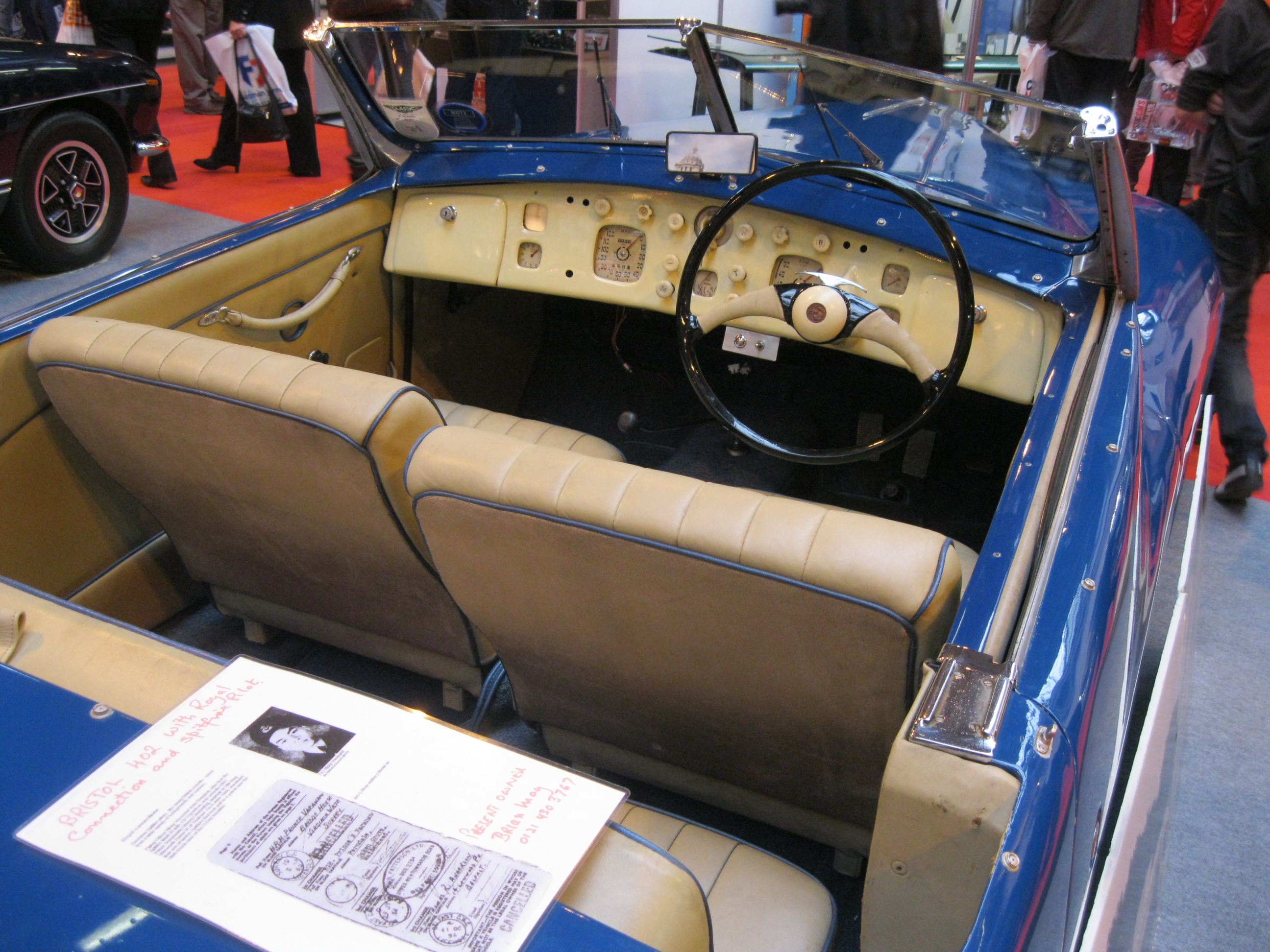 BRISTOL 402 car — UK survivor photo