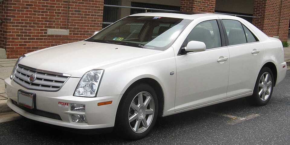 CADILLAC STS car — UK survivor photo