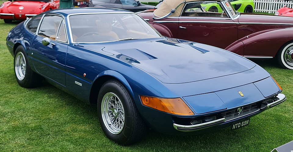 FERRARI DAYTONA car — UK survivor photo