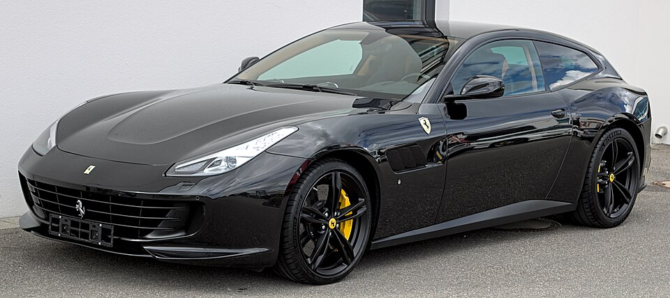 FERRARI GTC4 car — UK survivor photo