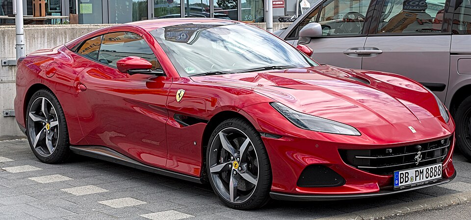 FERRARI PORTOFINO car — UK survivor photo