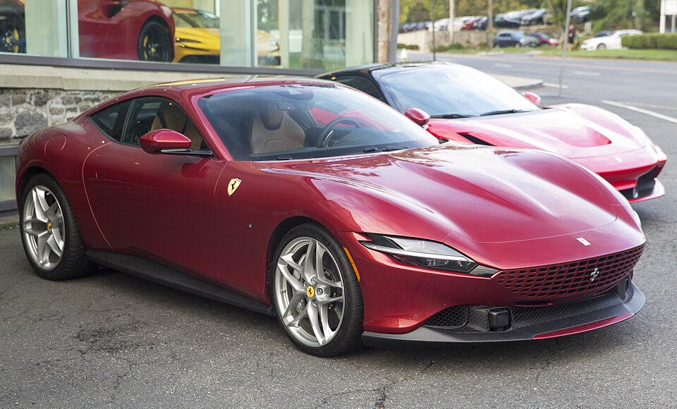 FERRARI ROMA car — UK survivor photo