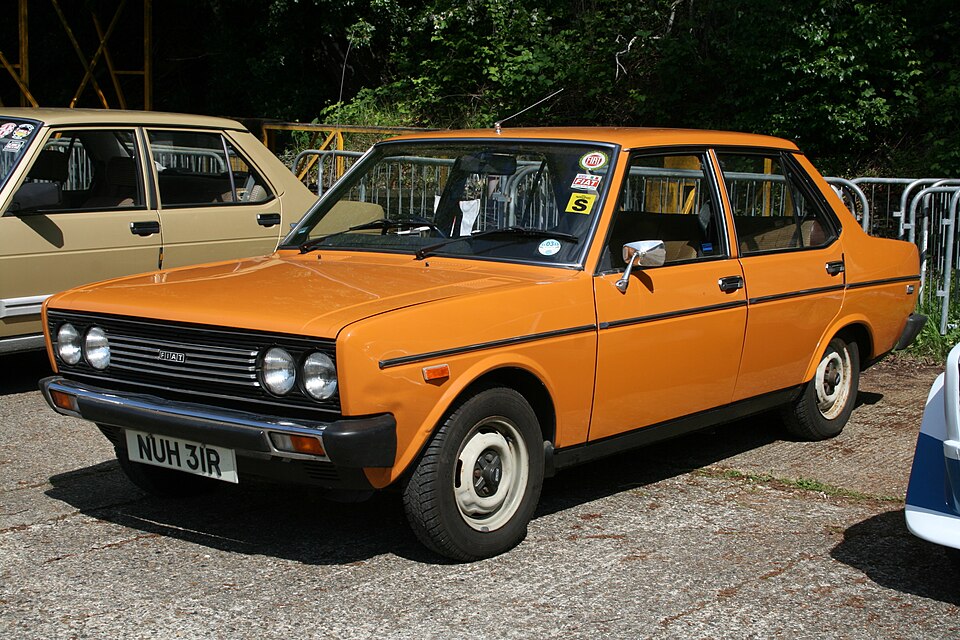 FIAT 131 car — UK survivor photo