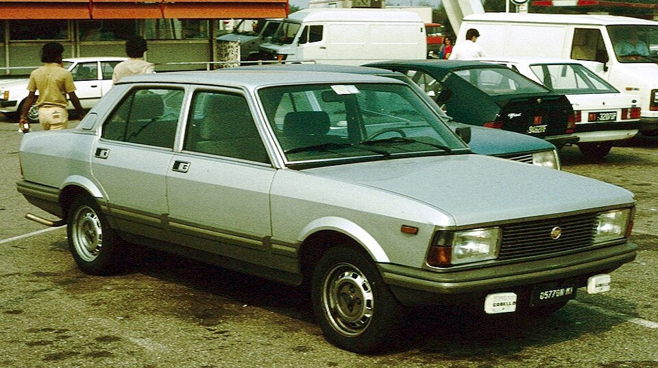 FIAT ARGENTA car — UK survivor photo