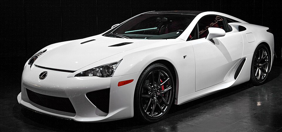 LEXUS LFA car — UK survivor photo