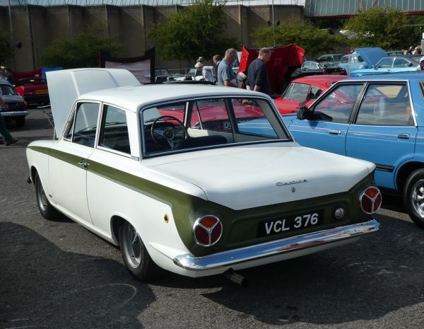 LOTUS CORTINA car — UK survivor photo
