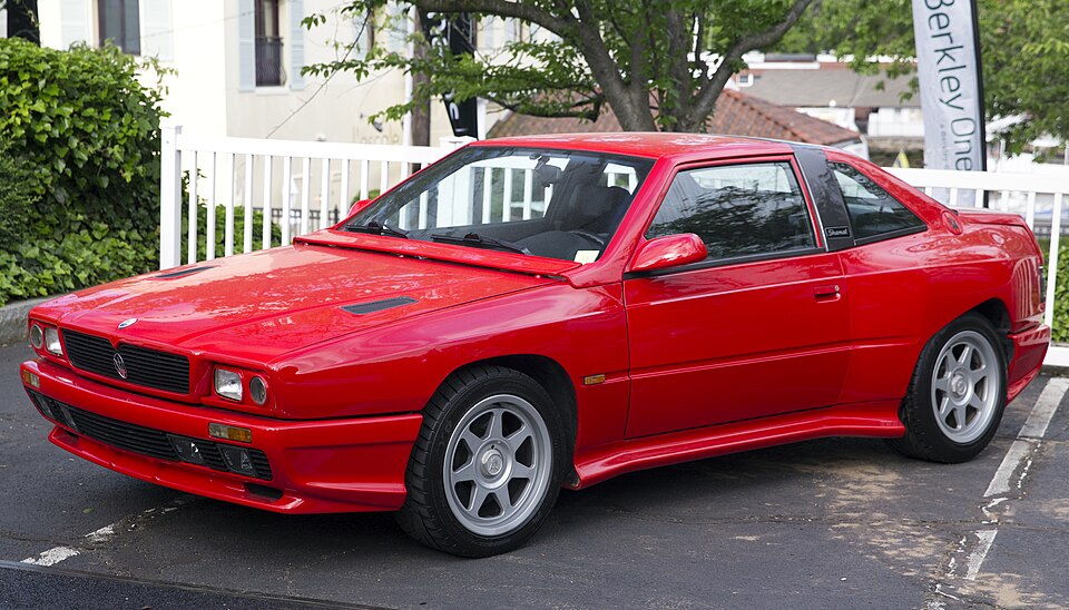 MASERATI SHAMAL car — UK survivor photo