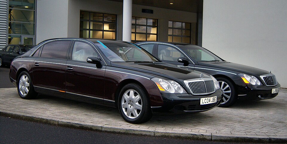 MAYBACH 62 car — UK survivor photo