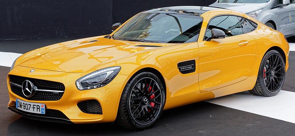 MERCEDES-BENZ AMG GT car — UK survivor photo