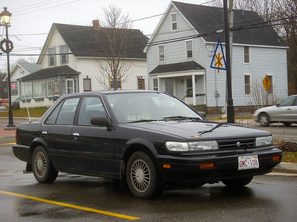 NISSAN STANZA car — UK survivor photo