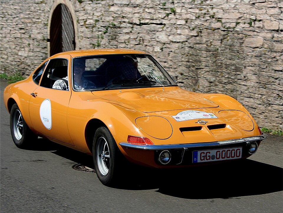 OPEL GT car — UK survivor photo