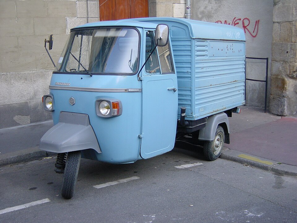 PIAGGIO APE car — UK survivor photo