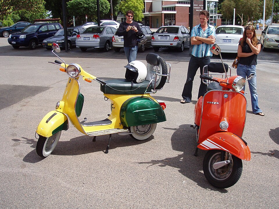 PIAGGIO VESPA car — UK survivor photo