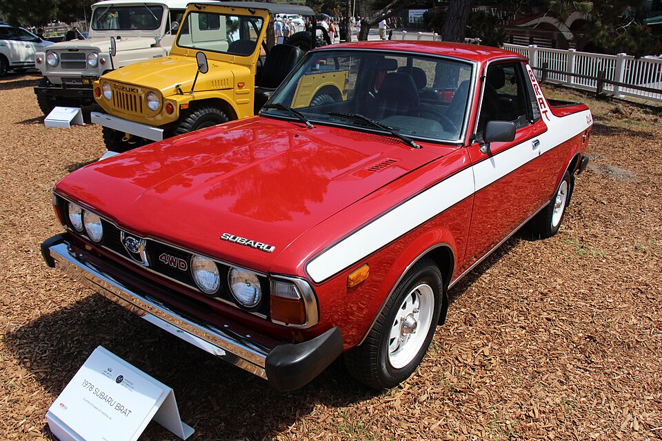 SUBARU 284 car — UK survivor photo