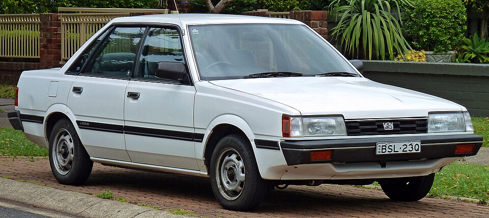 SUBARU GFT car — UK survivor photo