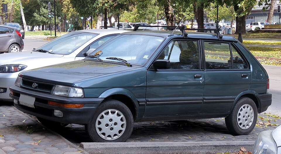 SUBARU JUSTY car — UK survivor photo