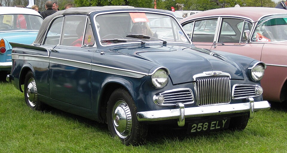 SUNBEAM RAPIER car — UK survivor photo