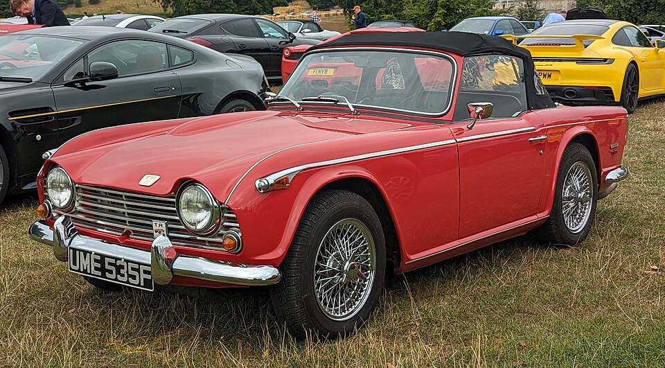 TRIUMPH TR5 car — UK survivor photo