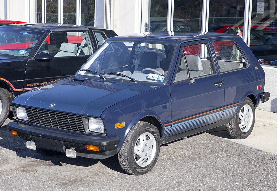 ZASTAVA YUGO car — UK survivor photo